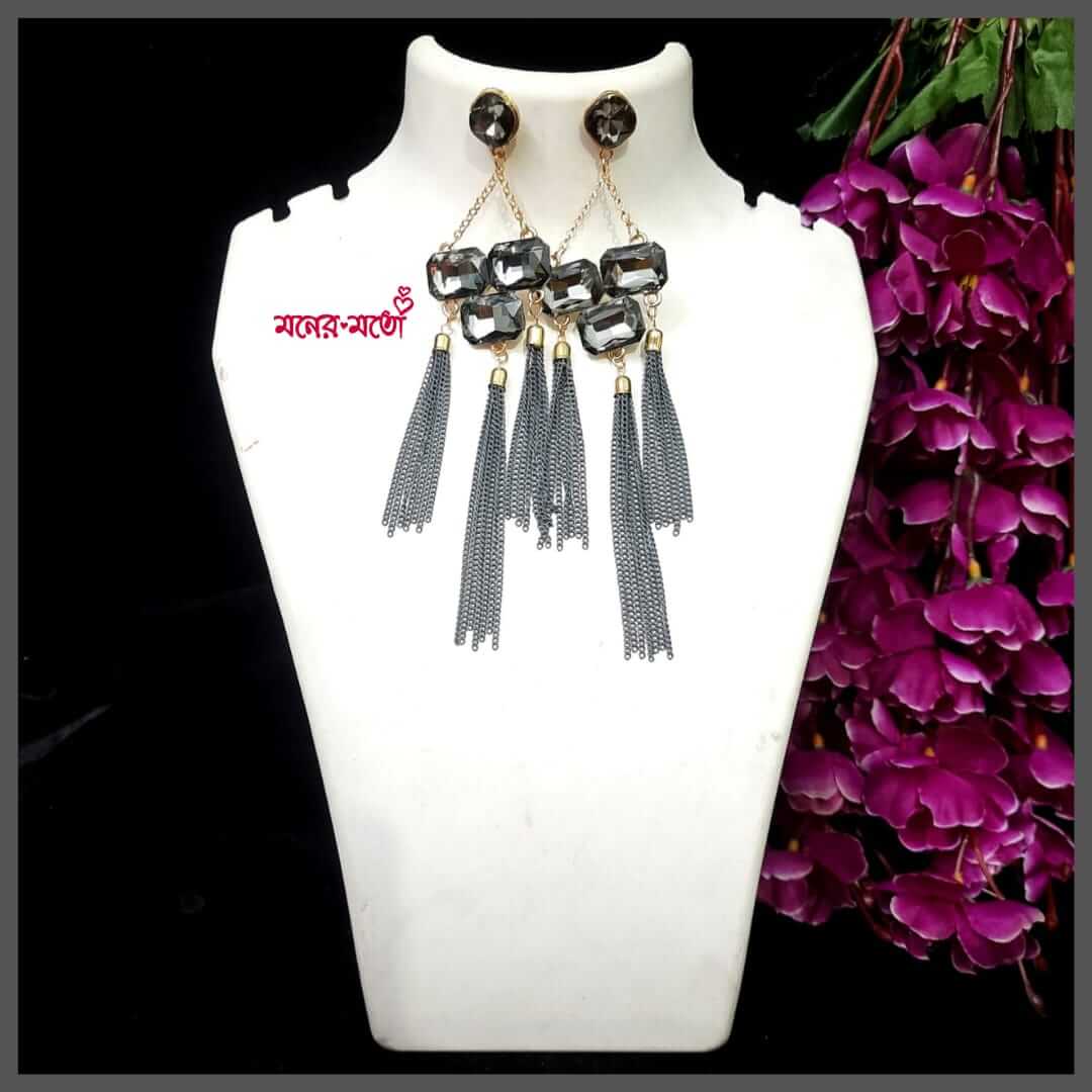 Buy Stone Statement Earring | Western Earrings | Johori