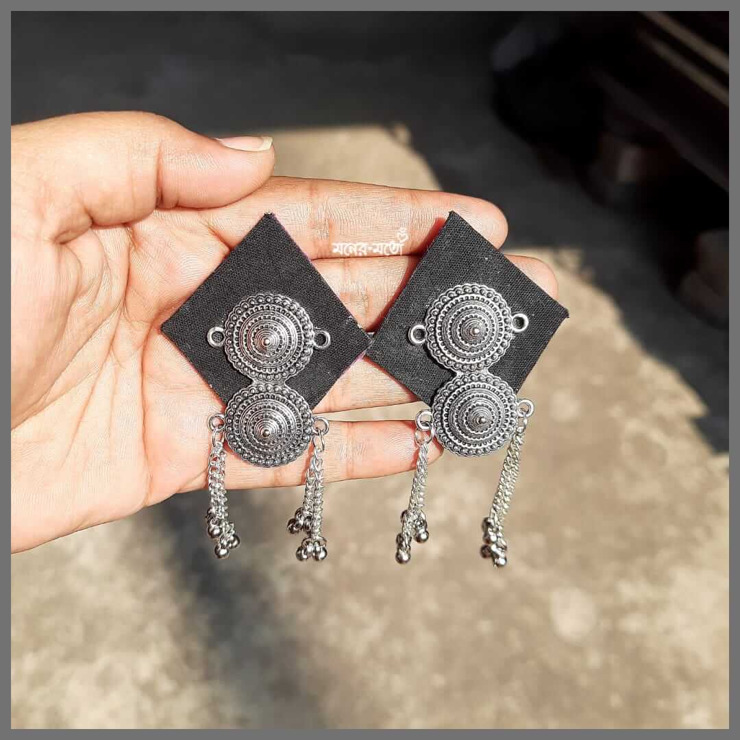 Metal Handmade Oxidized Earrings at Rs 15/piece in Delhi | ID: 20491205062