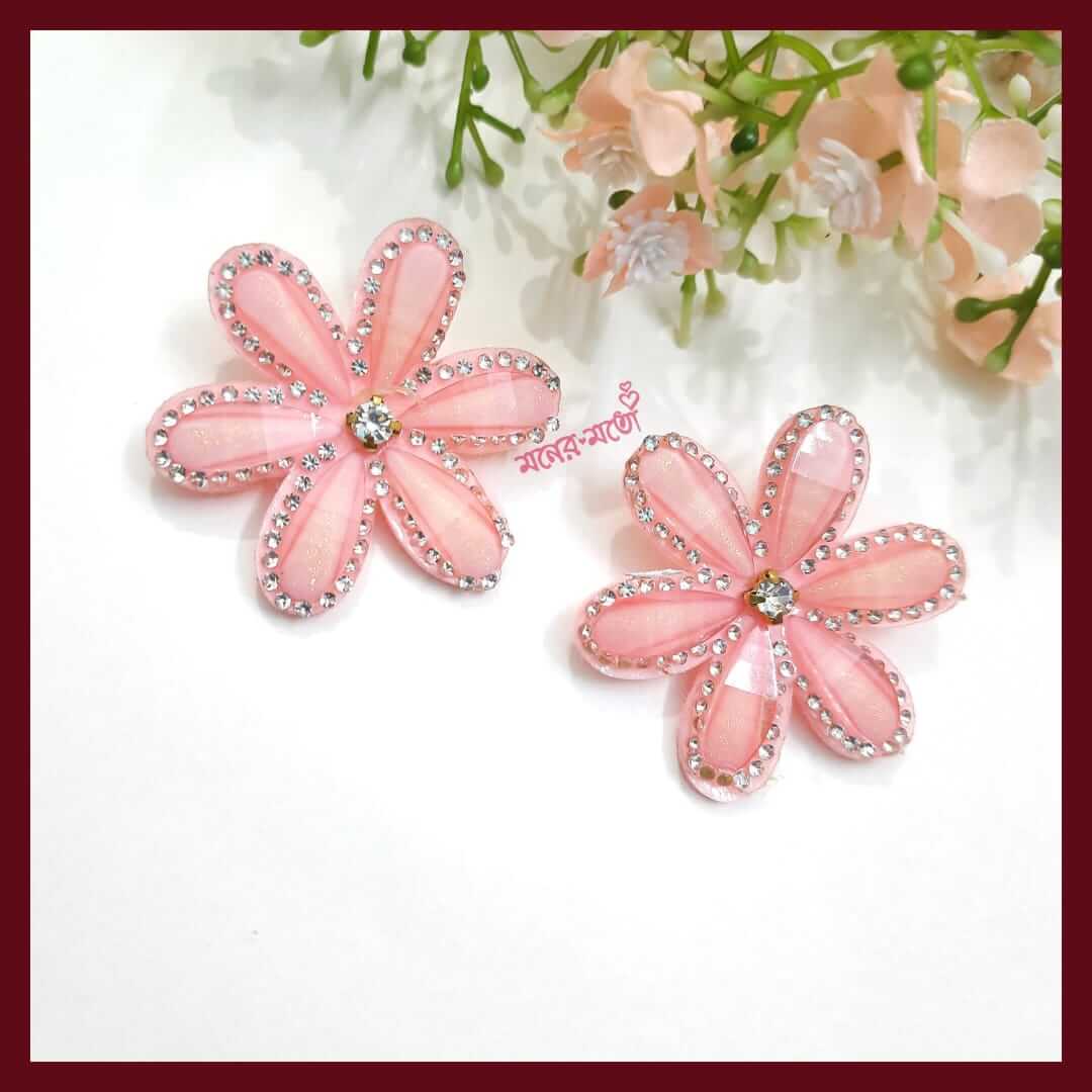 Pink on sale western earrings