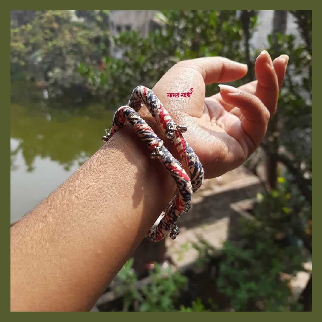 Jewellery Paper Bangles Handmade Square Bangles Moner Moto