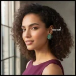 Western Floral Enamel Stud Earrings